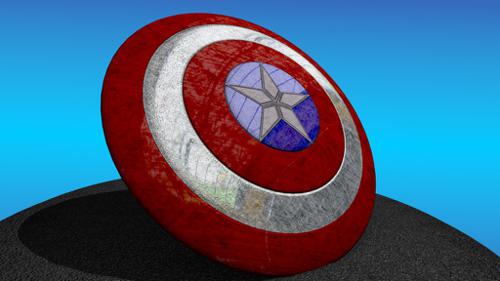 Captain America's shield preview image